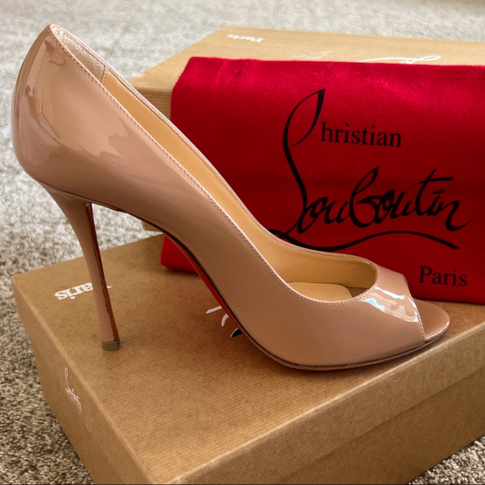 Christian Louboutin Yootish 100 Patent Heels